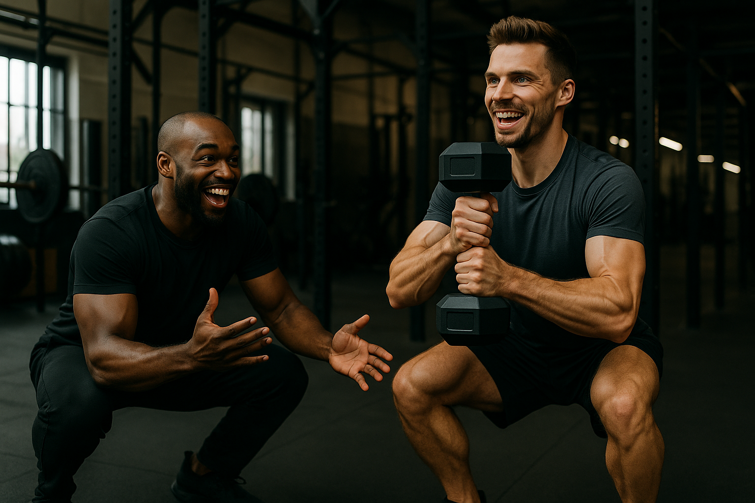 Dynamic personal training session image without pricing